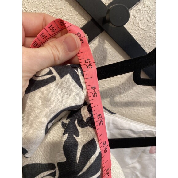 Liliana Meza Kailani Dress Black White Geographic Maxi Dress Size Large - Picture 8 of 13